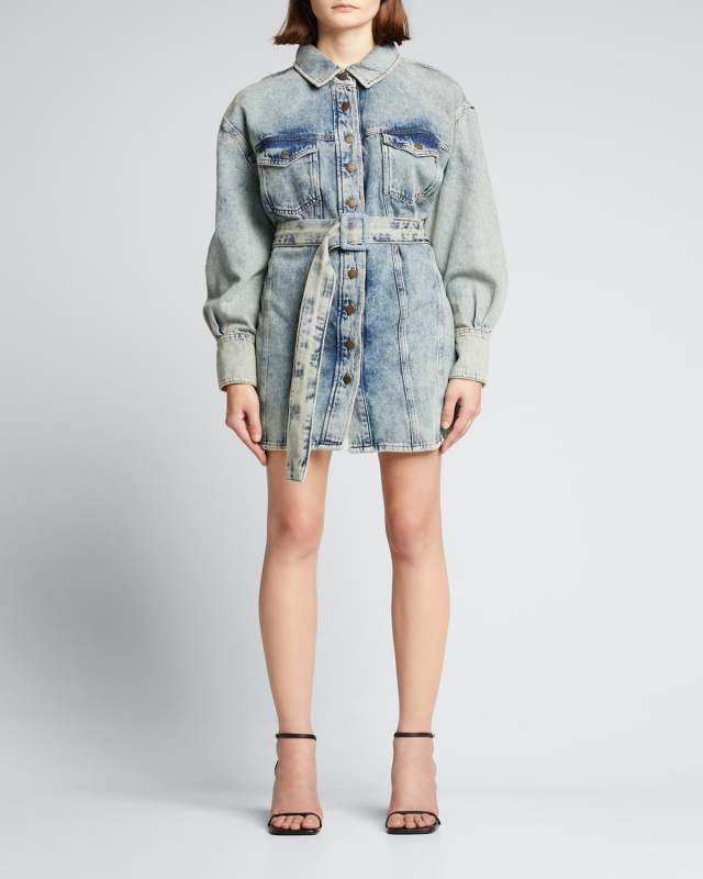 Odette Denim Shirtdress